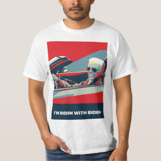 CAMISETA ESTOY RIDIN CON BIDEN