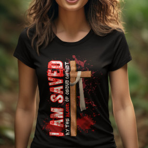 Camiseta Estoy Salvada - Espíritu Santo Jesús Evangelio Par