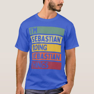 Camiseta Estoy Sebastian haciendo cosas de Sebastian Divert