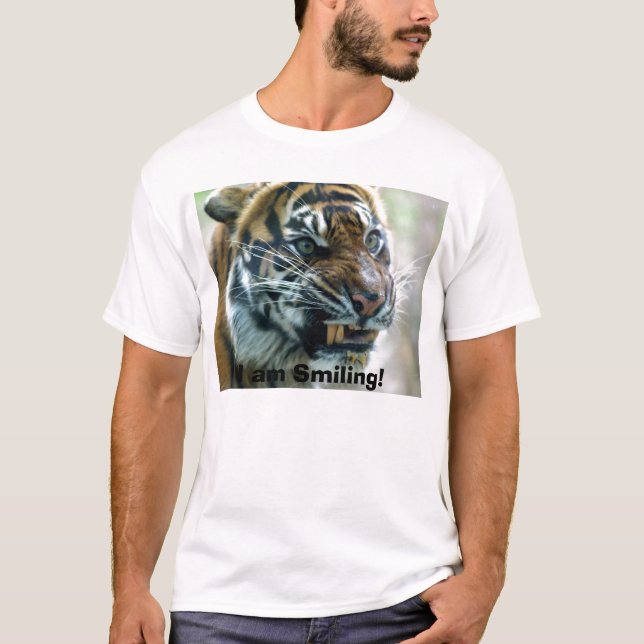 Camiseta ¡Estoy sonriendo! (Anverso)