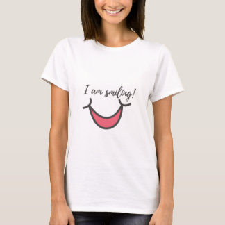 Camiseta ¡Estoy sonriendo!