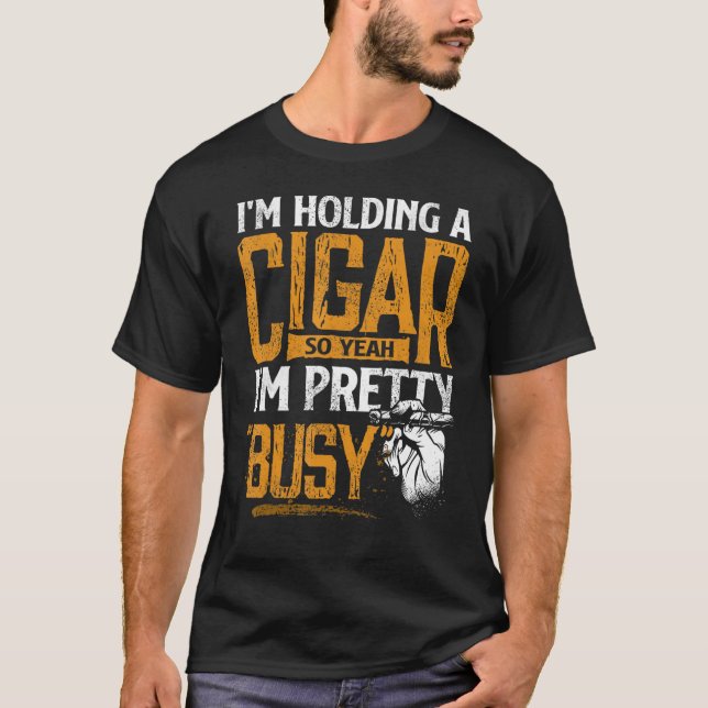 Camiseta Estoy sosteniendo un cigarro así que sí estoy Boni (Anverso)