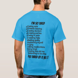 CAMISETA ESTOY TAN CANSADO.
