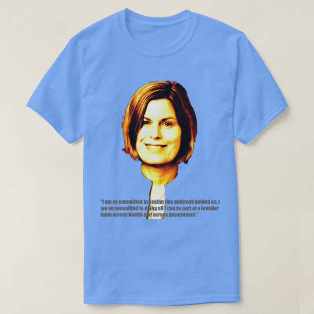 Camiseta Estoy Tan Comprometido A Ver Este Brote Detrás De  (Diseño del anverso)