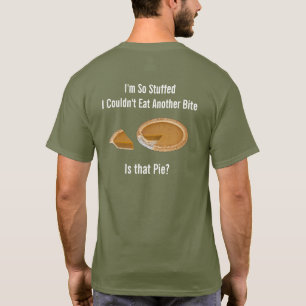 Camiseta Estoy tan lleno que no podría comer otro bocado