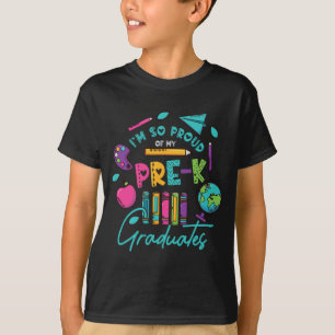 Camiseta Estoy Tan Orgulloso De Mis Graduados De Preescolar