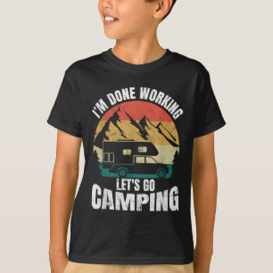 Camiseta Estoy Terminado Trabajando, Vamos Camionera Gracio