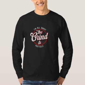 Camiseta Estoy totalmente sobre la molienda y Pretzels dive