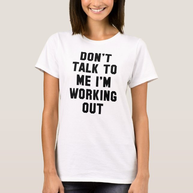 Camiseta Estoy trabajando (Anverso)