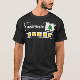 Camiseta Estoy Trabajando Para Navidades Rompe A Divertido 