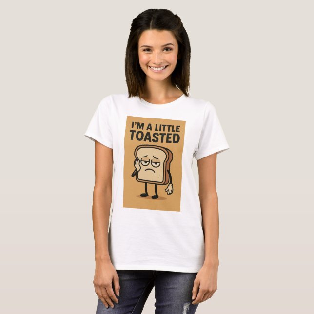 Camiseta Estoy un poco tostado (Anverso completo)