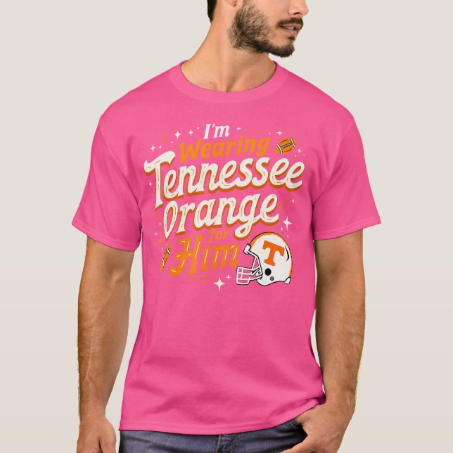 Camiseta Estoy Usando Naranja Tennessee Naranja Tennessee (Anverso)