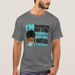 Camiseta Estoy Vacunado, pero todavía llevo mi mascara por