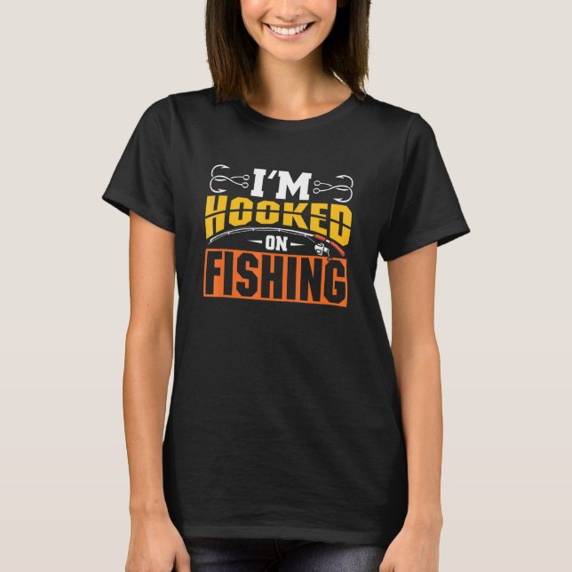 Camiseta Estoy Vinculado A La Pesca (Anverso)