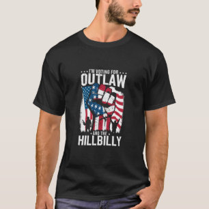 Camiseta Estoy votando por el forajido y el paleto 2024