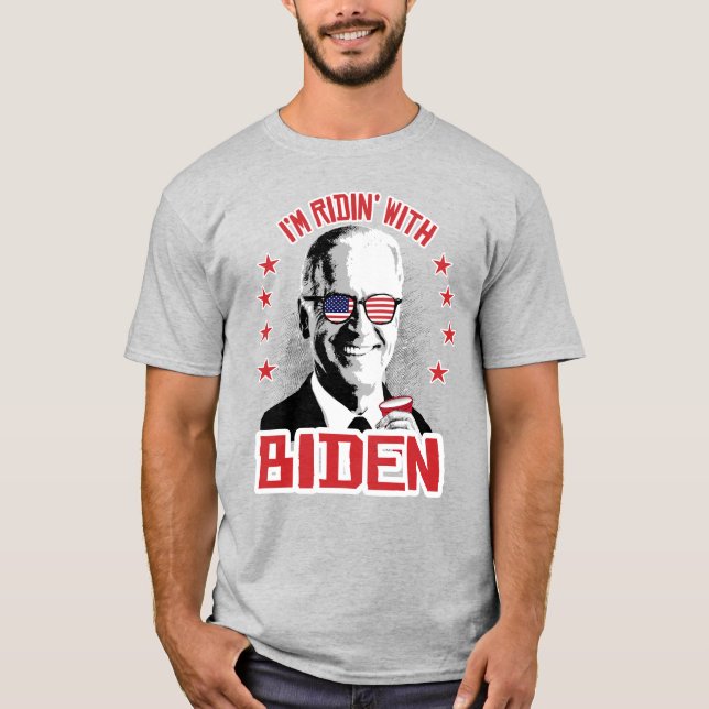 Camiseta Estoy yendo con Biden (Anverso)