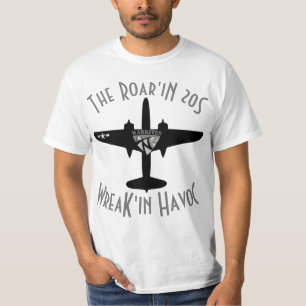 Camiseta Estrago de Warkites Roar'in 20s "Wreak'in "