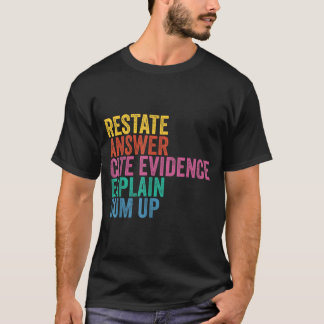 Camiseta Estrategia de escritura divertida para fanáticos d