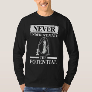 Camiseta Estrategia de juego de mesa para jugador de ajedre
