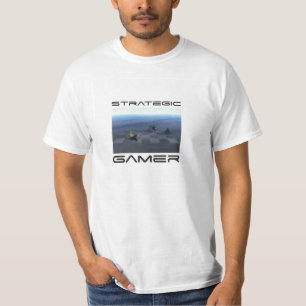 Camiseta estratégica del videojugador