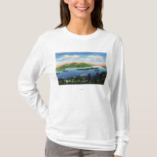 Camiseta Estrechos, cientos islas, Mountain View de la
