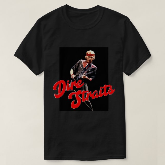 Camiseta Estrechos de Dire (Diseño del anverso)