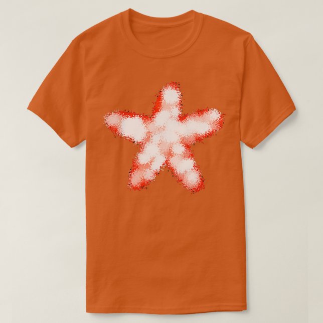 Camiseta estrella (Diseño del anverso)