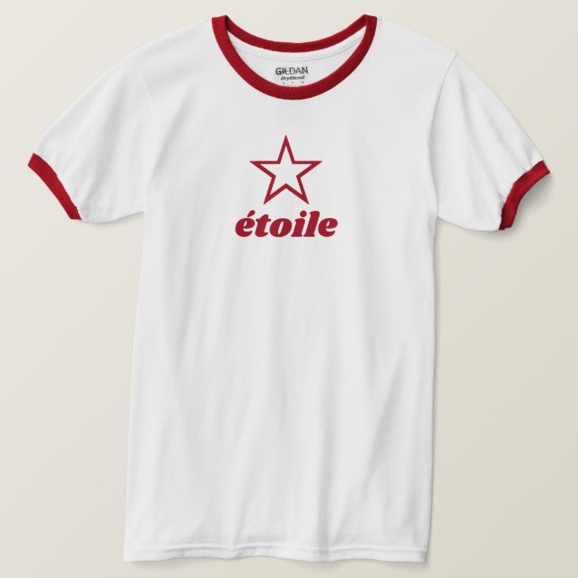 Camiseta Estrella (Anverso del diseño)