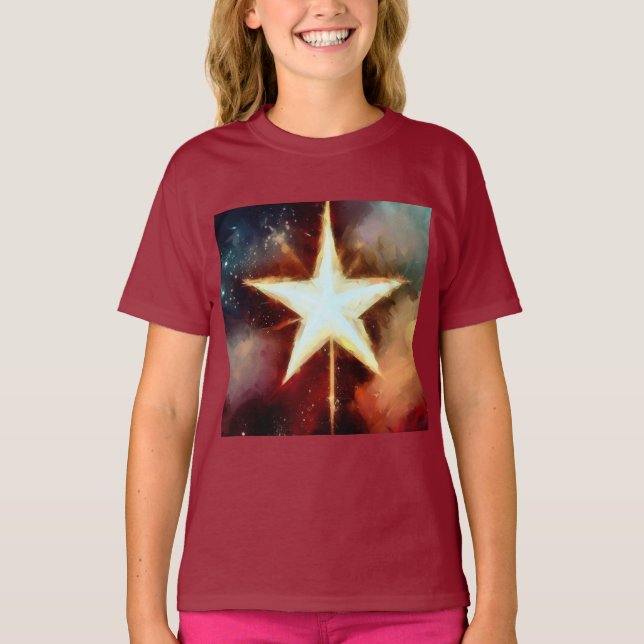 Camiseta Estrella 1 de los navidades (Anverso)