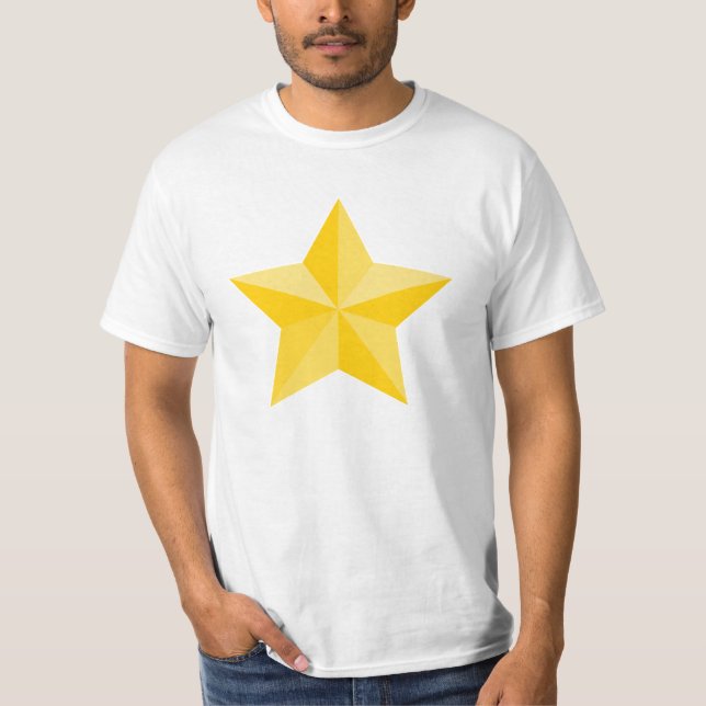 Camiseta Estrella Amarilla (Anverso)