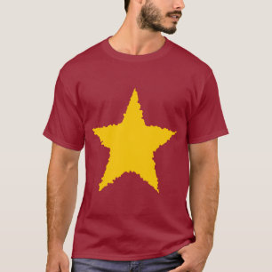 Camiseta Estrella amarilla fresca