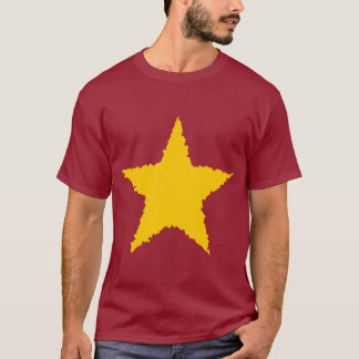 Camiseta Estrella amarilla fresca
