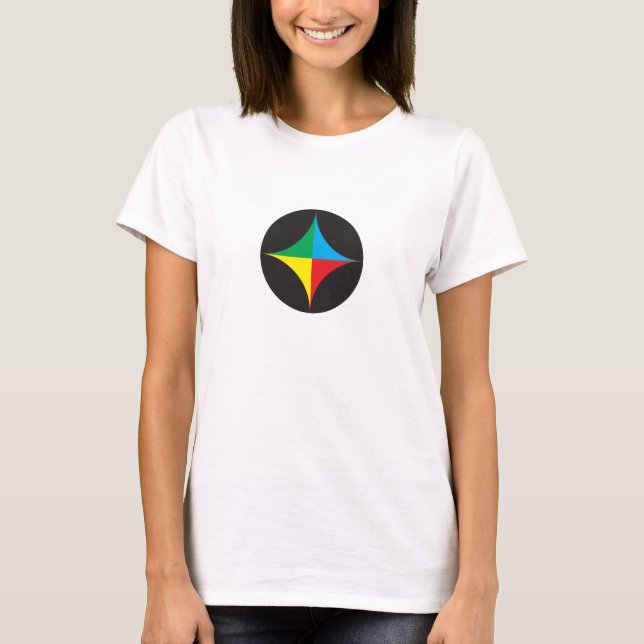 Camiseta estrella amarilla verde rojo (Anverso)
