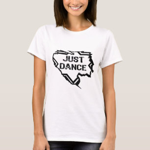 Camiseta Estrella arrancada - Sólo baile - negro