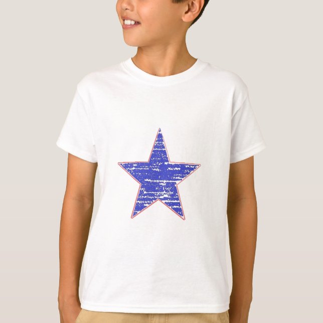 Camiseta Estrella azul (Anverso)