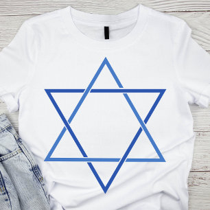Camiseta Estrella azul elegante de David
