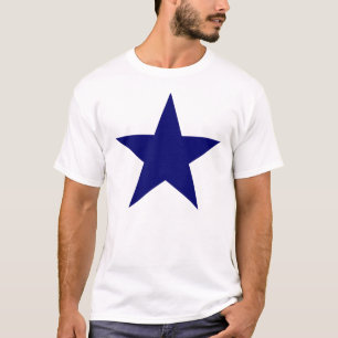 Camiseta Estrella azul grande