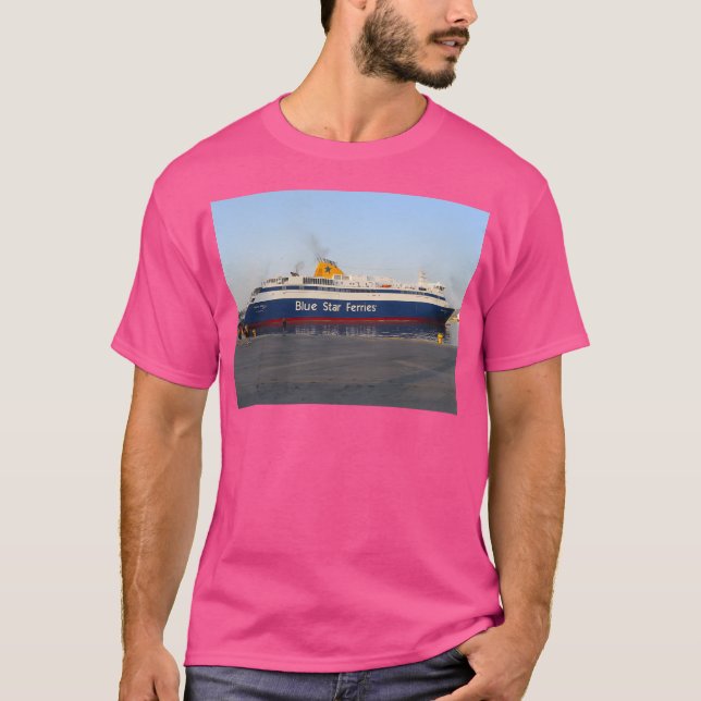 Camiseta Estrella azul Ithaki Piraeus (Anverso)