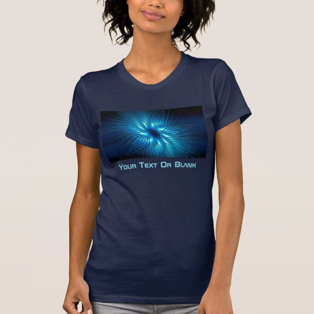 Camiseta Estrella azul tallada (Anverso)