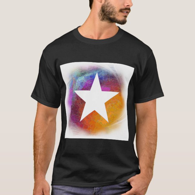 Camiseta Estrella blanca (Anverso)