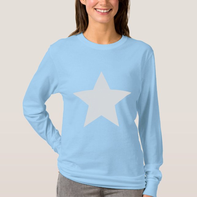 Camiseta Estrella blanca (Anverso)