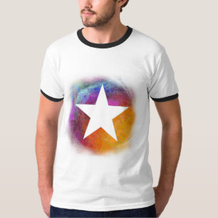 Camiseta Estrella blanca