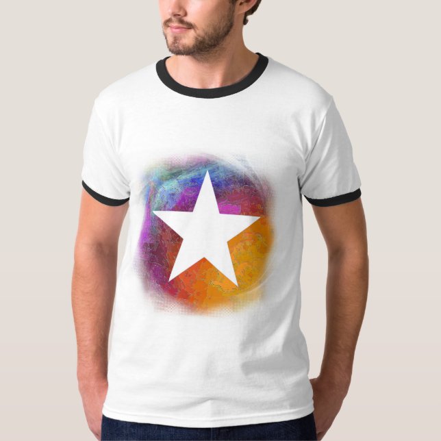 Camiseta Estrella blanca (Anverso)