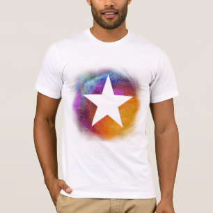 Camiseta Estrella blanca