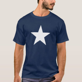 Camiseta Estrella blanca patriótica