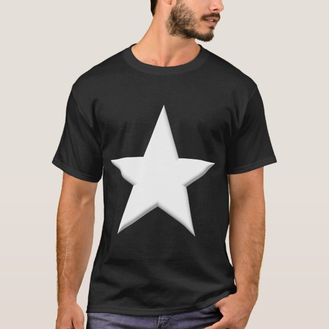 Camiseta Estrella - Blanco (Anverso)