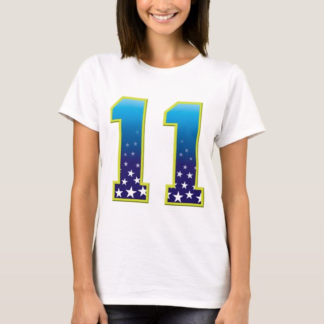 Camiseta Estrella de 11 edades (Anverso)