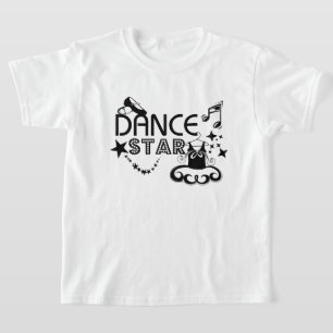 Camiseta Estrella de baile de chicas