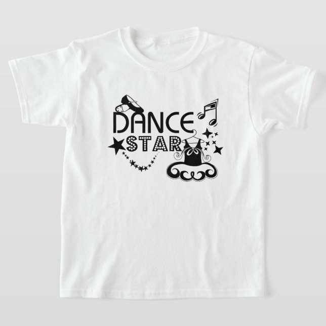 Camiseta Estrella de baile de chicas (Distribución)