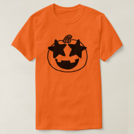 Camiseta Estrella de calabaza Eyes Emoji linda idea grupo d